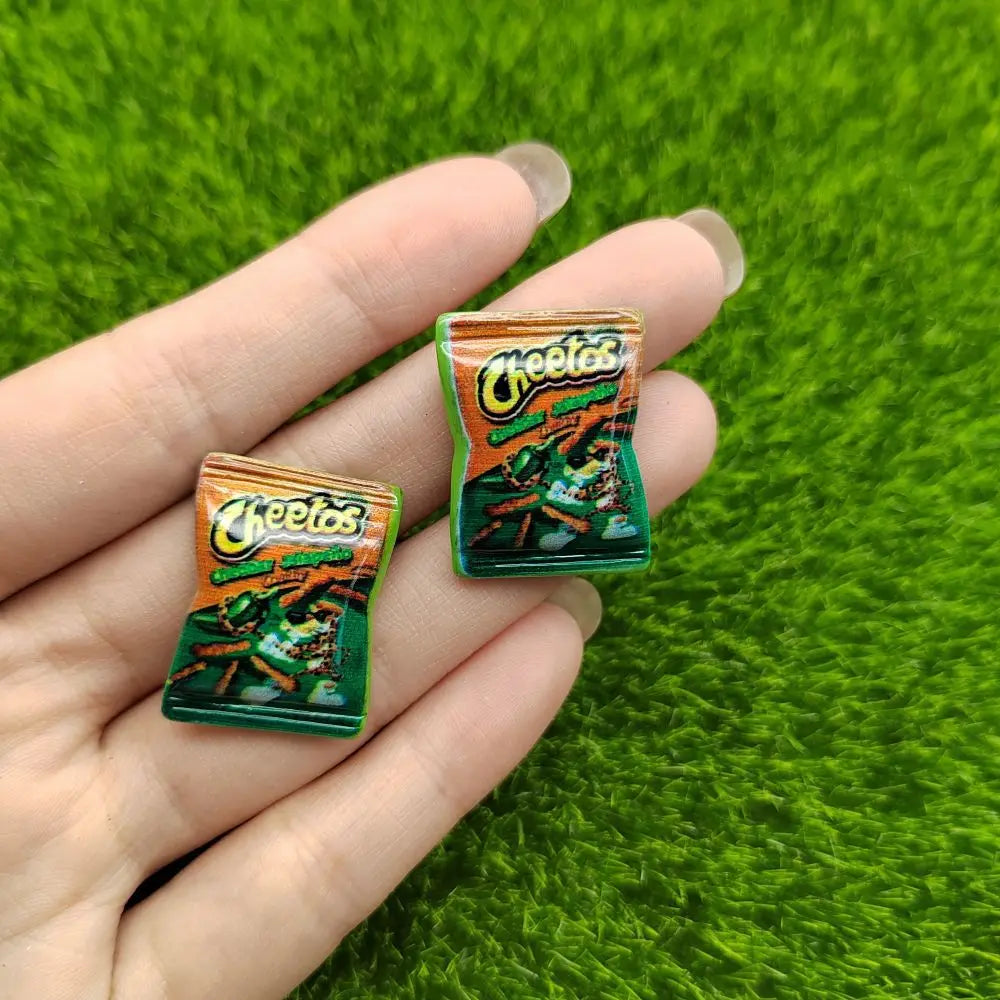 8PCS Miniature Dollhouse Food – Assorted Resin Chips & Snack Bags for Blythe OB11 Dolls