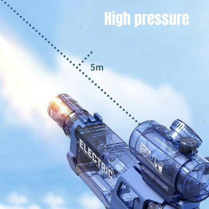 Children's High Pressure Electric Water Gun Toy, Automatic Water Blaster for Outdoor Beach, Pool, and Garden Games - Summer Fun Gift