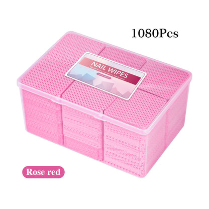 Nail Polish Remover Wipes – Non-Woven Nail Cleaning Pads for Women & Beauty Salon Use