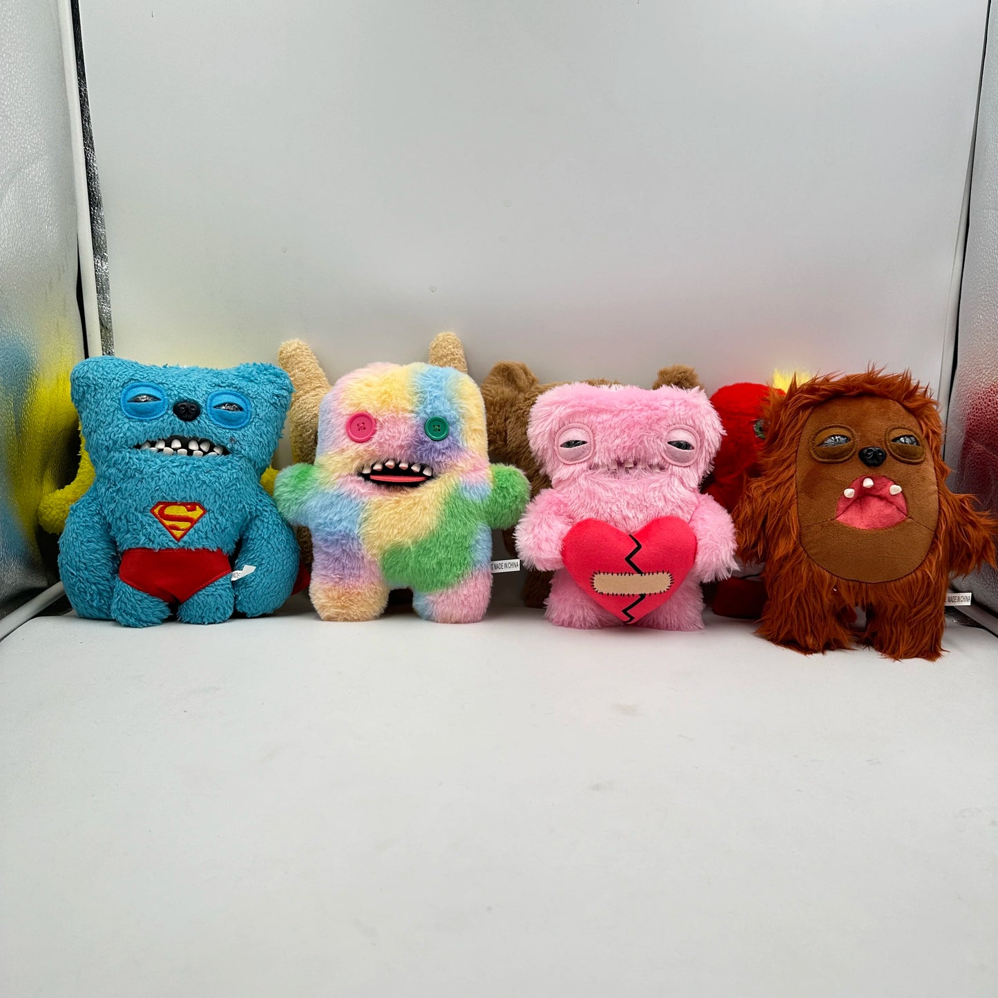 Fuggler Plush Toy – Budgie & Laboratory Misfits Edition, Funny Ugly Monster Collectible