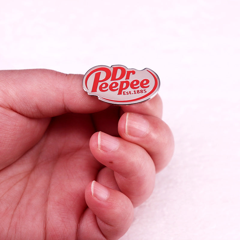 Dr Peepee Gamer Meme Enamel Pin – Funny Brooch for Backpacks, Jackets & Gifts