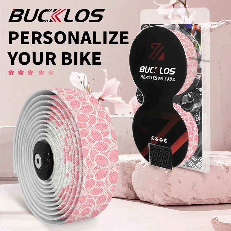 BUCKLOS Road Bike Handlebar Tape – Soft Non-Slip Drop Bar Strap for Gravel, Racing & Speed Bicycles