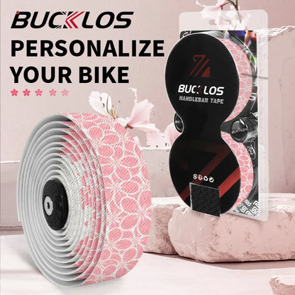 BUCKLOS Road Bike Handlebar Tape – Soft Non-Slip Drop Bar Strap for Gravel, Racing & Speed Bicycles