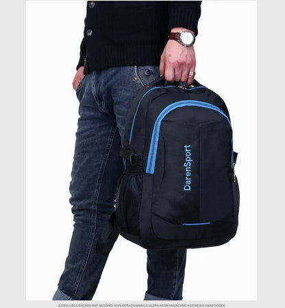Oxford Shoulder Backpack – Fashionable Lightweight Waterproof Laptop Rucksack, Large Capacity School Bag for Students