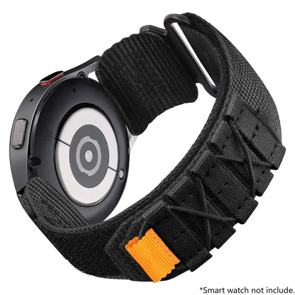 20mm 22mm Nylon Sport Watch Band — Thick Colorful Replacement Strap for Men & Women Watches