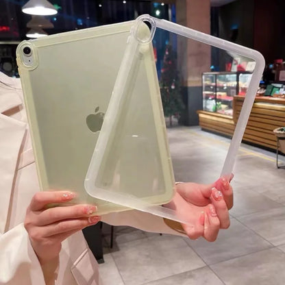 Soft TPU iPad Case - Protective Back Cover for iPad Pro, Air, Mini & 10th–11th Gen Models