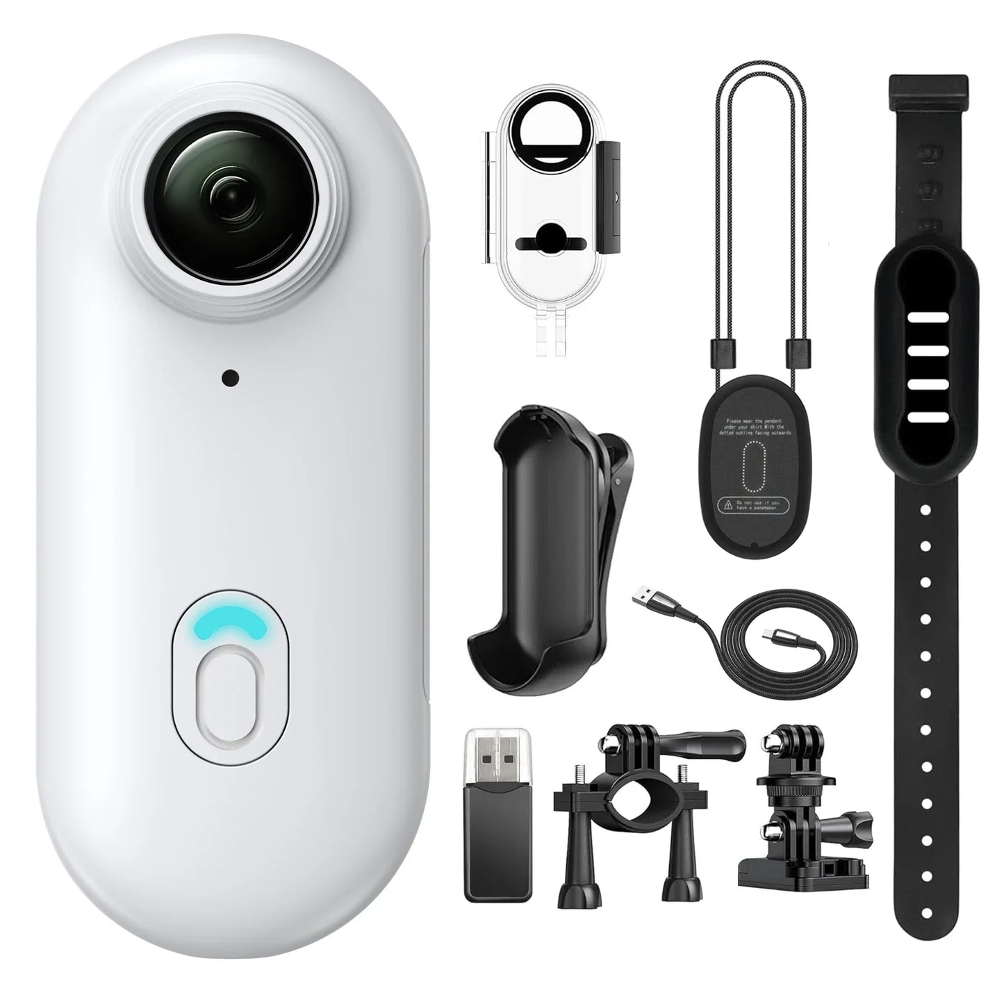 4K FHD 1080P Outdoor Sports Action Camera — Mini Helmet & Bike Cam for Motorcycle, Bicycle, Body Filming & Video Recording