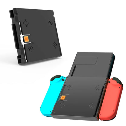 Portrait Flip Grip for Nintendo Switch & OLED – Vertical Mode Handheld Accessory with Joy-Con Grip Stand