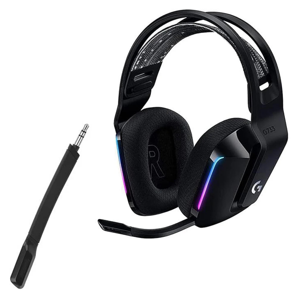 Wireless Gaming Headset Microphone - 3.5mm Replacement Mic for Logitech G733 Headphones