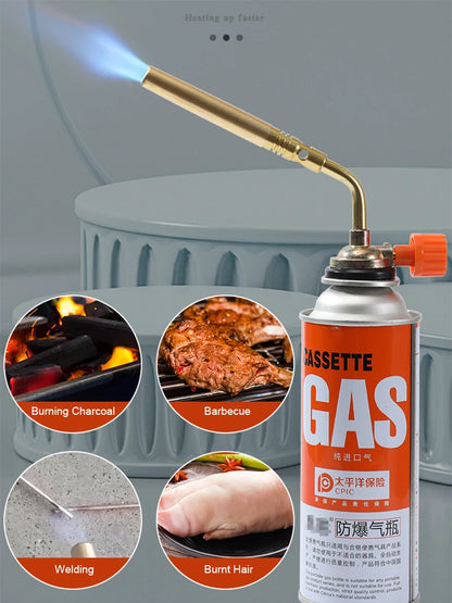 Portable Butane Welding & Flame Gun – Soldering Heat Torch for Brazing, Camping, BBQ & Outdoor Use
