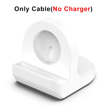 Silicone Charger Dock Holder — Samsung Galaxy Watch Ultra 47mm & Galaxy Watch 7/6/5/5 Pro Stand with USB Cable