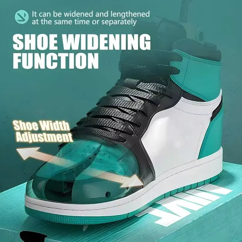 1/2 PCS Universal Adjustable Shoe Stretcher – Boot & Sneaker Widener with Steel Shaft for Left & Right Shoes