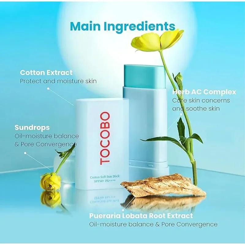 Original Sunscreen Stick – Refreshing Moisturizing, Natural Concealer, UV Protection, Brightens Skin, Easy to Carry