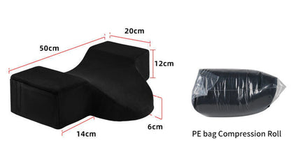 Pink Eyelash Neck Pillow – U-Shaped Memory Foam Support for Lash Extension Accessories