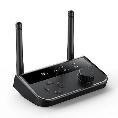 2-in-1 Bluetooth 5.3 Audio Receiver & Transmitter | 3.5mm AUX RCA Wireless Adapter for TV, Car, PC, Headphones