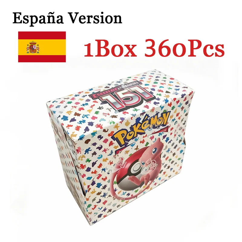 360PCS Pokémon Trading Card Game Booster Set – Prismatic Evolutions Scarlet & Violet English Battle Cards Collection Gift Pack