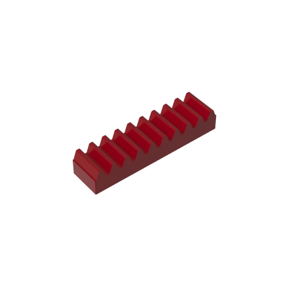 Gobricks GDS-1171 Gear Rack 1x4 — Compatible with LEGO 3743, Educational DIY Building Blocks for Kids