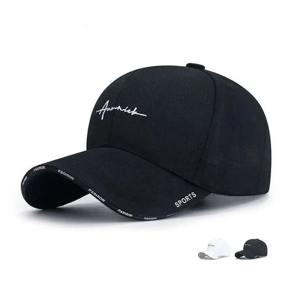 Women's Korean Letter Embroidery Baseball Cap – Breathable Sports Sun Hat