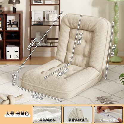 Human Kennel Lazy Sofa - Folding Recliner & Compact Sofa Bed for Bedroom