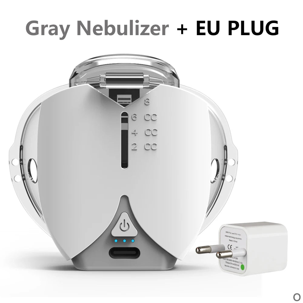 Mini Portable Silent Handheld Nebulizer – Ultrasonic Medical-Grade Inhaler for Babies, Kids & Adults with Cough or Asthma