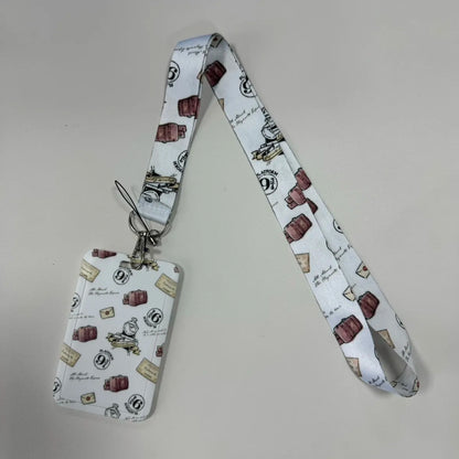 Anime Movie Neck Strap Lanyard – Toy Story & Princess ID Badge Holder, Phone Rope, Cartoon Keychain Gift