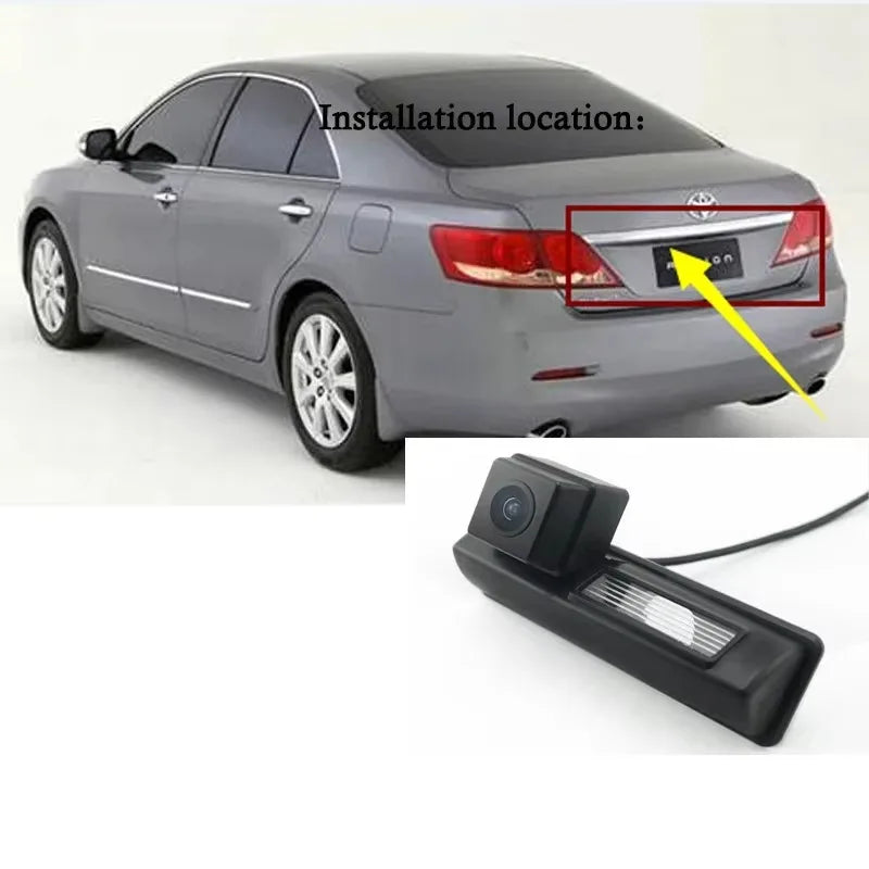 Toyota Aurion Camry XV40 Rear View Camera - CCD Night Vision Reversing & License Plate Camera 2007–2013