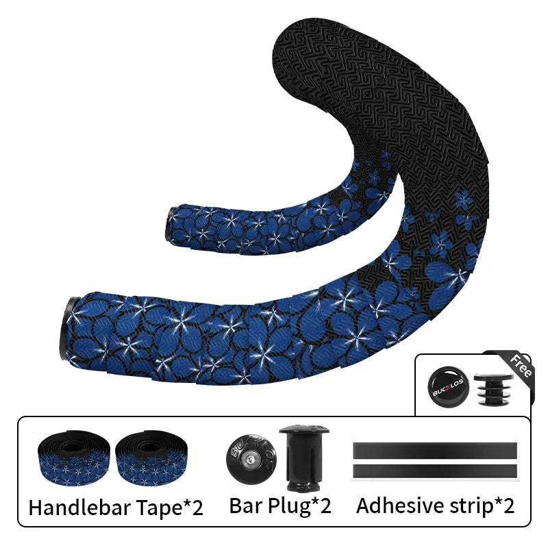 BUCKLOS Road Bike Handlebar Tape – Soft Non-Slip Drop Bar Strap for Gravel, Racing & Speed Bicycles