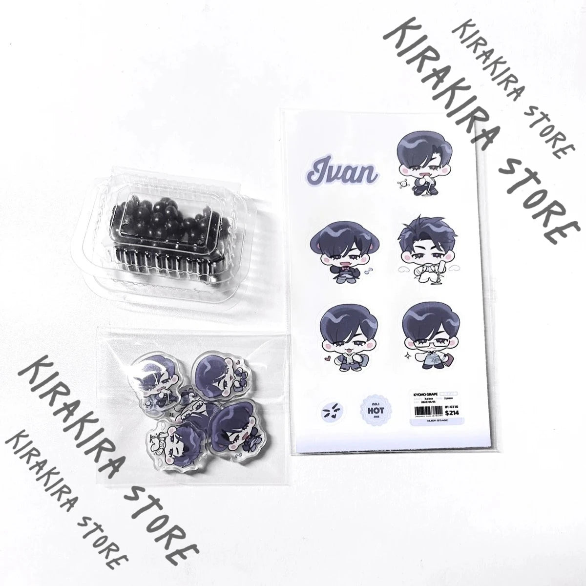 Alien Stage Till Ivan Mini Pendant - Anime Cosplay Kawaii Hanging Charm & Sticker Decal Gift