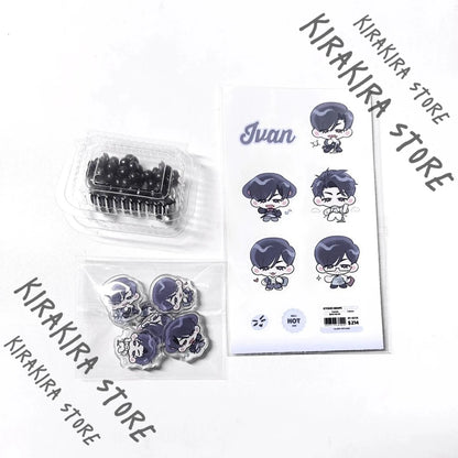 Alien Stage Till Ivan Mini Pendant - Anime Cosplay Kawaii Hanging Charm & Sticker Decal Gift