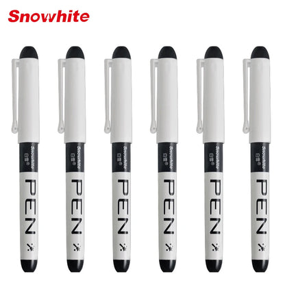 8PCS Disposable Fine Nib Fountain Pens - Assorted Colors Smooth Writing EF Nib with Visible Ink Supply