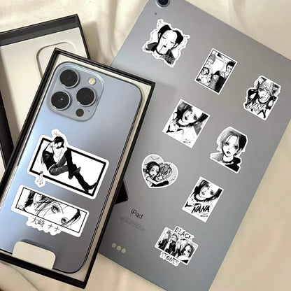 Anime NANA Sticker Pack - 30/60/180PCS Waterproof Graffiti Decals for Phone, Laptop & DIY Decoration