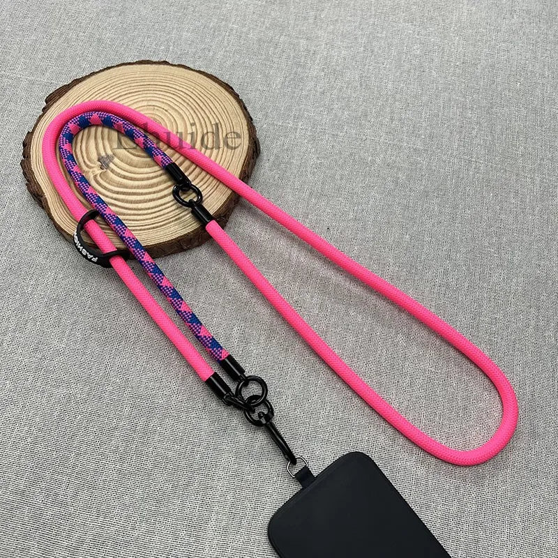 120CM Crossbody Neck Cord Lanyard – 8MM Detachable Wrist Strap, Anti-Lost Cell Phone Case Hang Chain for Outdoors