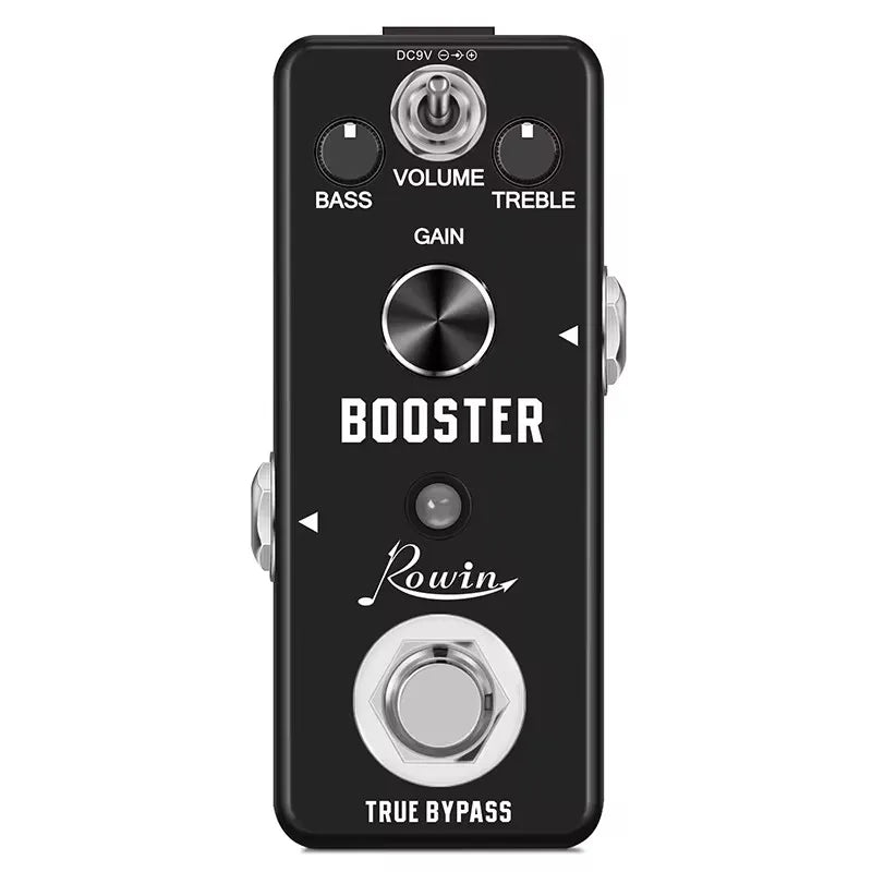 Rowin Guitar Effects Pedal – Noise Gate, Delay, Chorus, Vibrato, Phaser, Flanger, Booster, EQ, Fuzz, Metal, Distortion, and Blues Drive