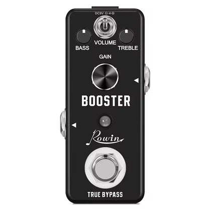 Rowin Guitar Effects Pedal – Noise Gate, Delay, Chorus, Vibrato, Phaser, Flanger, Booster, EQ, Fuzz, Metal, Distortion, and Blues Drive