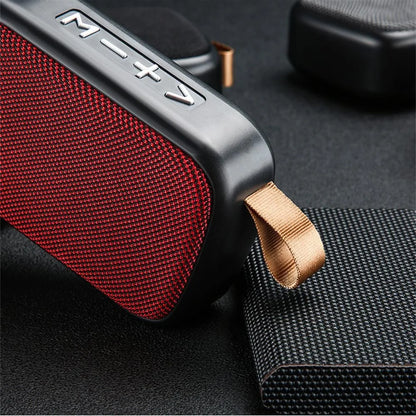 Wireless Mini Bluetooth Speaker – Fabric Design, TF Card Support, 3D Stereo Sound for Outdoor Use