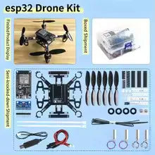 Xinwei E1 Open-Source Mini Drone Kit - ESP32 DIY Self-Assembly Quadcopter Multirotor Parts Pack