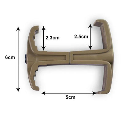 Universal Dual Parallel Rifle Magazine Clip — AK, AR15, M4 Speed Loader Accessory