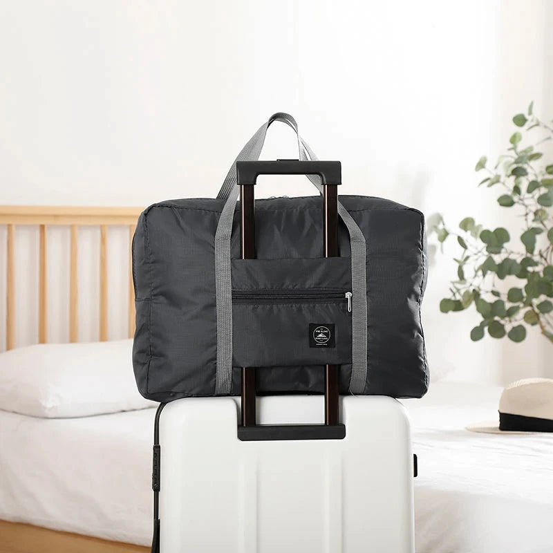 Foldable Travel Duffel Bag – Lightweight Large Capacity Carry-On for Women & Girls, Sports & Weekend Trips