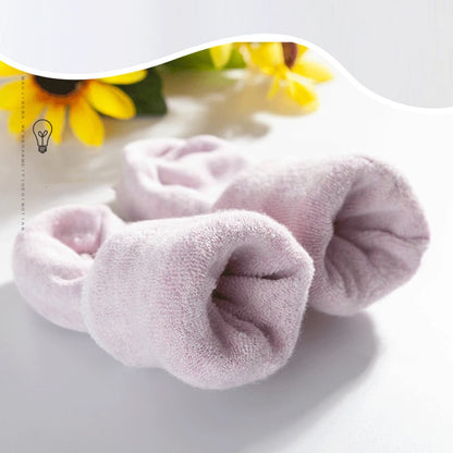 Winter Warm Wool Socks for Women - Thick Plush Solid Color, Soft Thermal Sleep Socks for Christmas and Cold Weather