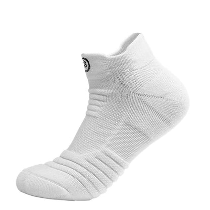 1/3 Pairs Men’s Compression Socks – Breathable Sports, Basketball, Cycling, and Running High Elastic Towel Tube Socks