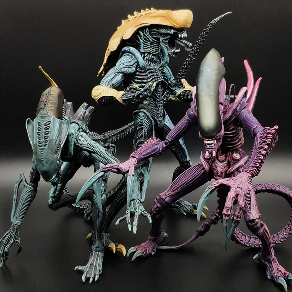 NECA Xenomorph Alien vs. Predator Action Figure — Fully Articulated Collectible with Movable Joints, Cool Toy & Gift