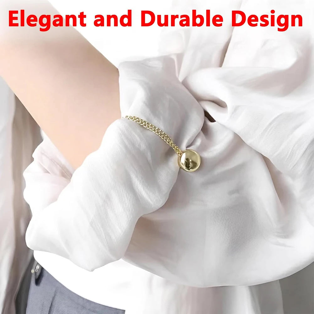 4PCS Multi-Function Magnetic Clothing Clips – Pinless Brooch Clips for Women’s Clothes & Cardigans