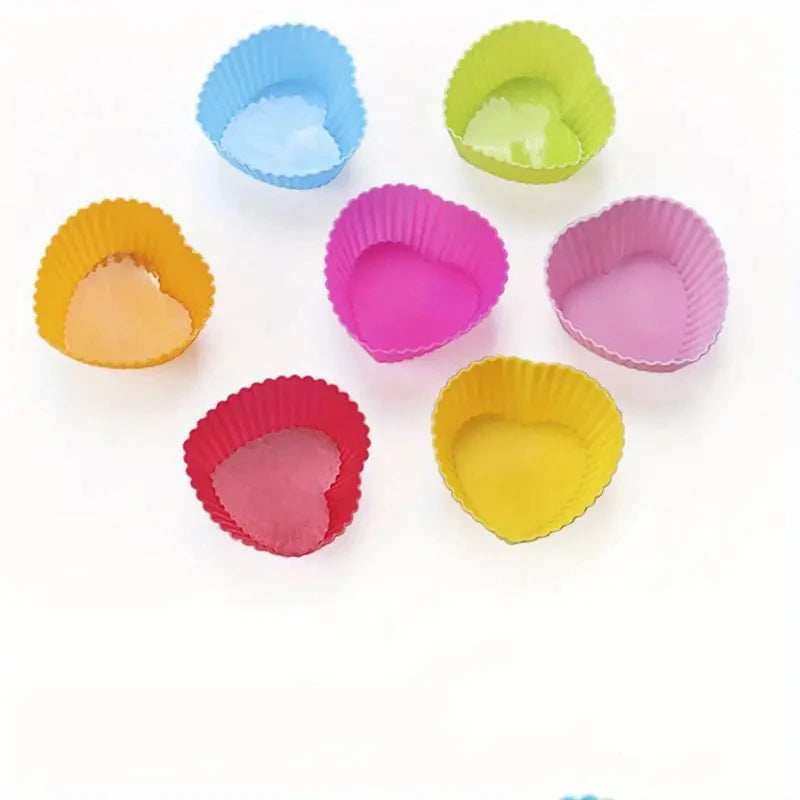 Round Silicone Cake Mold – Reusable Muffin & Cupcake Baking Tool for DIY Cake Decorating, Weddings & Parties