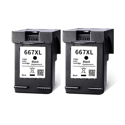 HP 667XL Ink Cartridge - Compatible Replacement for DeskJet Ink Advantage 1275, 2374, 2375, 2376, 2775, 2776 & 6475 Series