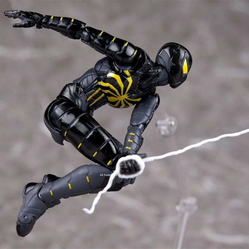 Spiderman Anime Action Figure – Anti-Octopus Suit 15cm PVC Collectible Toy for Kids & Desk Decor
