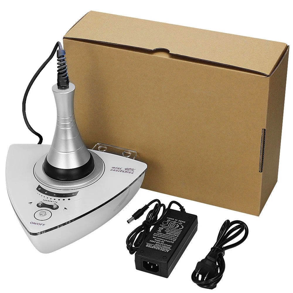 Ultrasonic 40KHz Cavitation Machine — Body Massager for Slimming, Fat Burning, Skin Tightening & Weight Loss