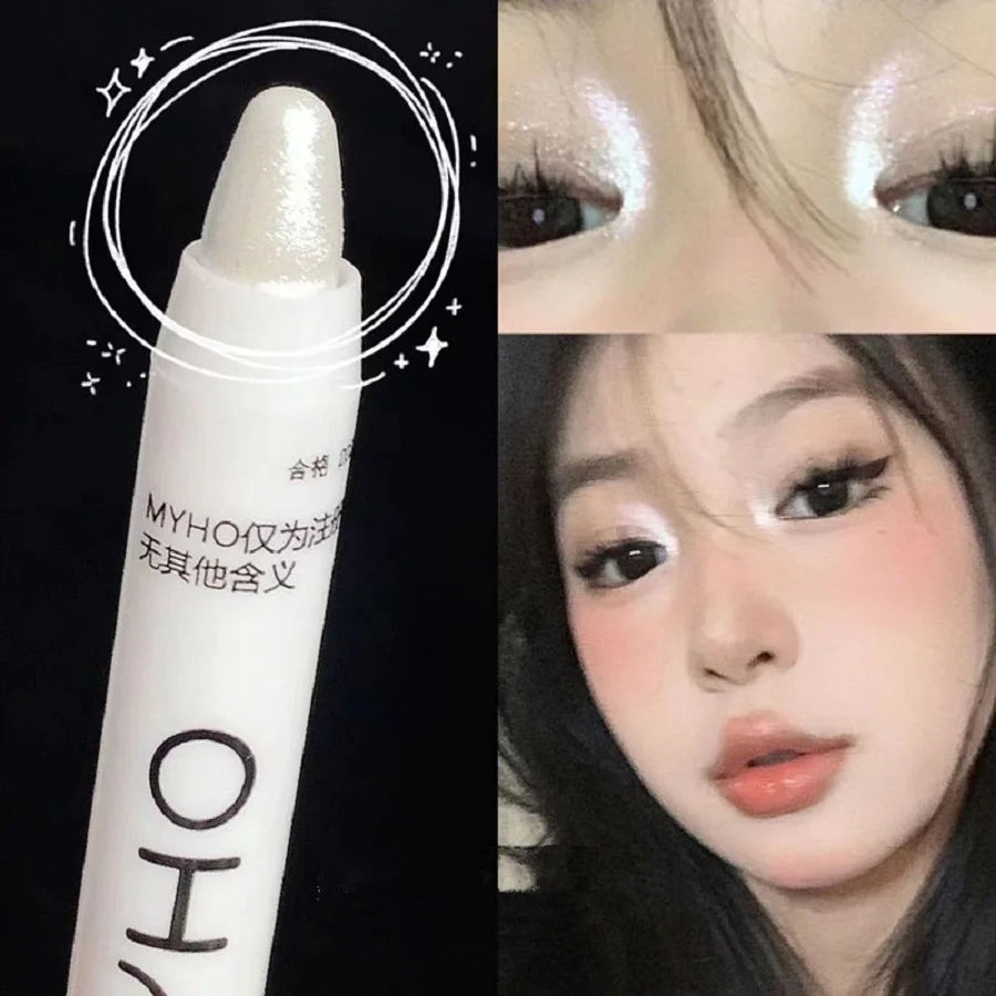 Monochrome Brightening Silkworm Pen – Flash Eye Shadow Highlighter Stick