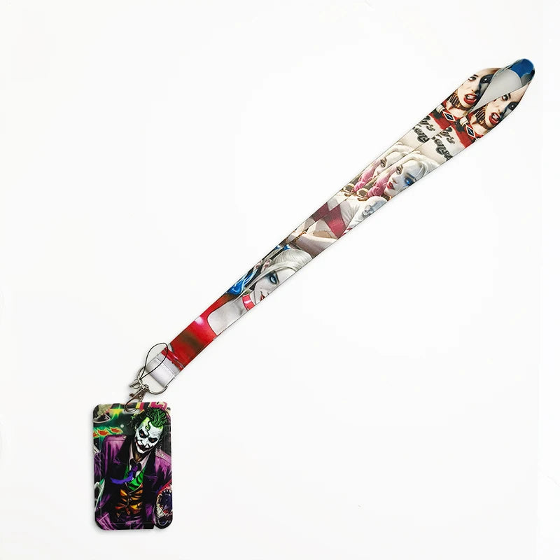 American Anime Movie Lanyard — Key Holder Neck Strap for ID Cards, Gym Keys, Badge, DIY Keychain Rope