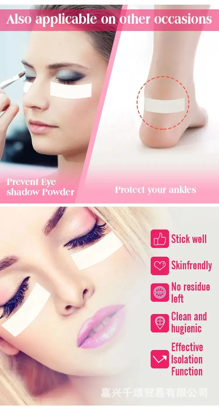 110 Pcs Micro Foam Eyepad | Painless Lash Supplies & Under Eyelash Tape | Easy-Remove PE Foam Eye Patch Stickers
