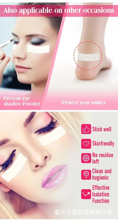 110 Pcs Micro Foam Eyepad | Painless Lash Supplies & Under Eyelash Tape | Easy-Remove PE Foam Eye Patch Stickers